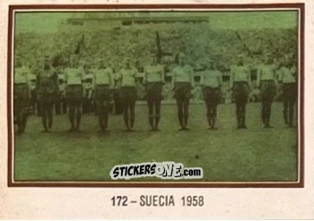 Cromo Suecia - 1958 - El Libro de Los Mundiales 1977
 n. 172 - SUPERCOLLECION