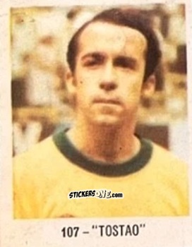 Sticker Tostao - El Libro de Los Mundiales 1977
 n. 107 - SUPERCOLLECION