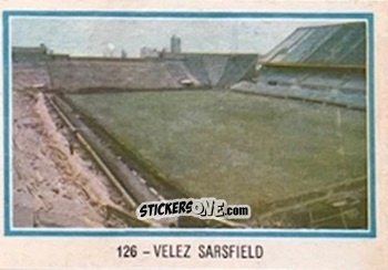 Cromo Velez Sarsfield - El Libro de Los Mundiales 1977
 n. 126 - SUPERCOLLECION