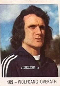 Sticker Wolfgang Overath - El Libro de Los Mundiales 1977
 n. 109 - SUPERCOLLECION