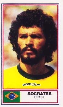 Cromo Socrates - Football International Stars 1984
 n. 42 -  Rothmans
