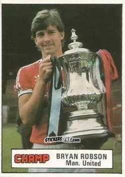 Sticker Bryan Robson - Champ Footballers 1984
 n. 16 - D.C. Thomson