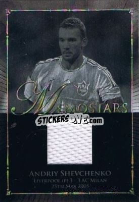 Cromo Andriy Shevchenko - World Football UNIQUE 2014 n. M28 - Futera