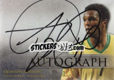 Figurina Quinton Fortune - World Football UNIQUE 2014 n. V01 - Futera