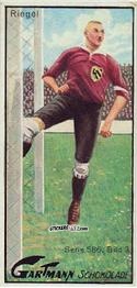 Cromo Carl Riegel - South German Soccer players (586) 1924
 n. 3 - Gartmann Chocolate
