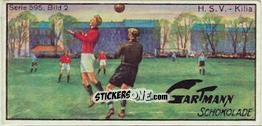 Cromo H.S.V. - Kilia - Snapshots from Football (595) 1924
 n. 2 - Gartmann Chocolate
