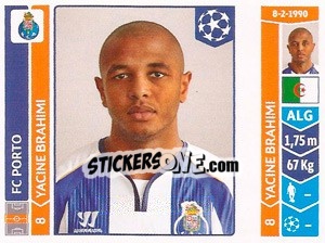 Cromo Yacine Brahimi - UEFA Champions League 2014-2015 n. 571 - Panini