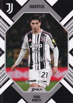 Figurina Fabio Miretti - Juventus 2025-2026 Top Audience
 n. JUV-13-A - DAKA