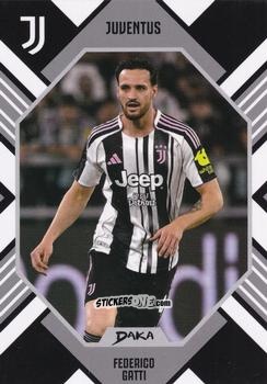 Sticker Federico Gatti - Juventus 2025-2026 Top Audience
 n. JUV-19-A - DAKA