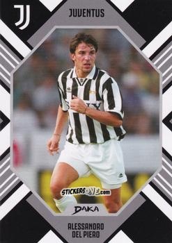 Cromo Alessandro Del Piero - Juventus 2025-2026 Top Audience
 n. JUV-26-A - DAKA