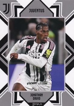 Cromo Jonathan David - Juventus 2025-2026 Top Audience
 n. JUV-2-B - DAKA
