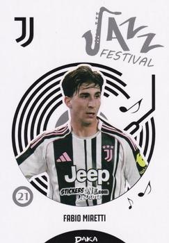 Figurina Fabio Miretti - Juventus 2025-2026 Top Audience
 n. BW-3 - DAKA