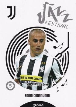 Cromo Fabio Cannavaro - Juventus 2025-2026 Top Audience
 n. BW-12 - DAKA