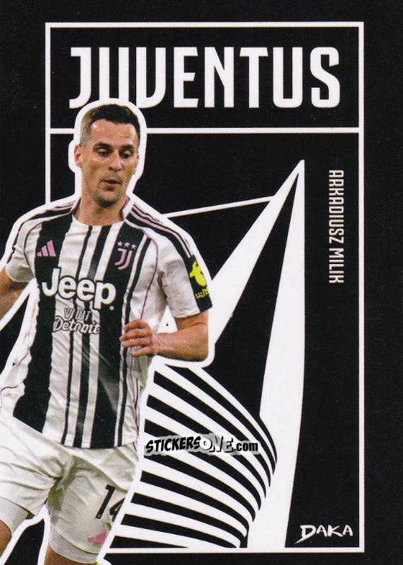 Figurina Arkadiusz Milik - Juventus 2025-2026 Top Audience
 n. TW-9 - DAKA