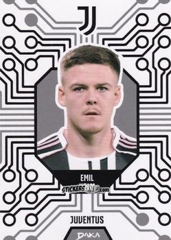 Cromo Emil Holm - Juventus 2025-2026 Top Audience
 n. TP-12 - DAKA