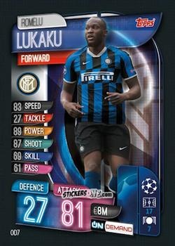 Cromo Romelu Lukaku - 2019-20 On-Demand Match Attax UEFA Champions League
 n. OD7 - Topps