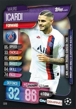 Figurina Mauro Icardi - 2019-20 On-Demand Match Attax UEFA Champions League
 n. OD18 - Topps