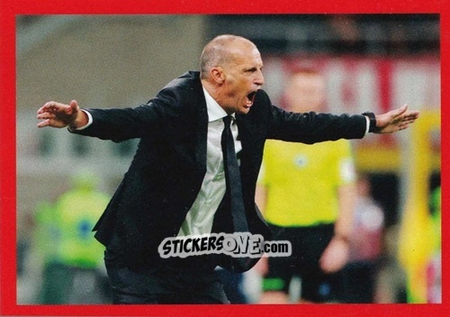 Figurina Massimiliano Allegri - A.C. Milan 2025-2026
 n. 2 - Euro Publishing