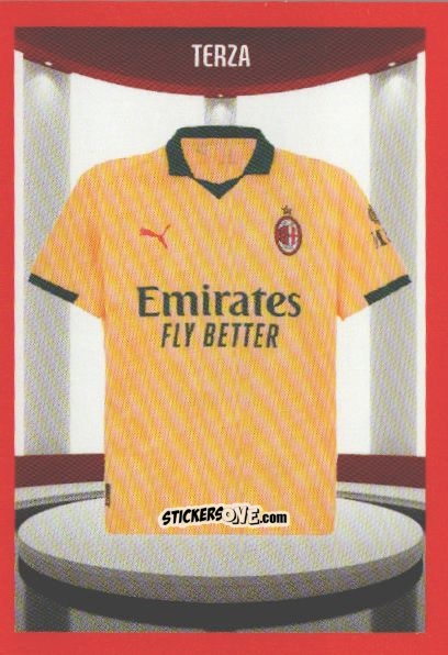 Sticker Divisa Terza - A.C. Milan 2025-2026
 n. 16 - Euro Publishing
