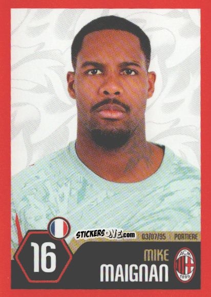 Figurina Mike Maignan - A.C. Milan 2025-2026
 n. 20 - Euro Publishing