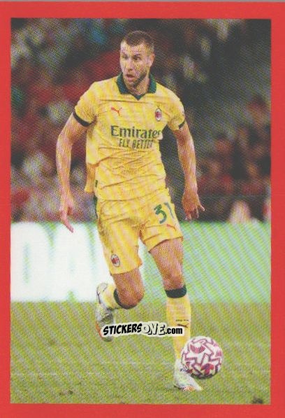 Sticker Strahinja Pavlovic - A.C. Milan 2025-2026
 n. 95 - Euro Publishing