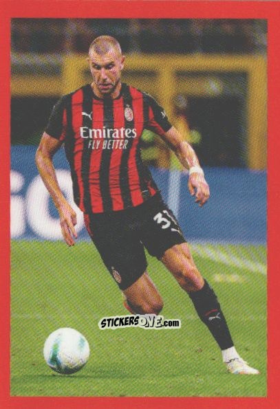 Sticker Strahinja Pavlovic - A.C. Milan 2025-2026
 n. 100 - Euro Publishing
