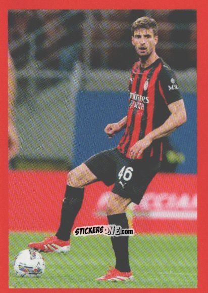 Sticker Matteo Gabbia - A.C. Milan 2025-2026
 n. 107 - Euro Publishing