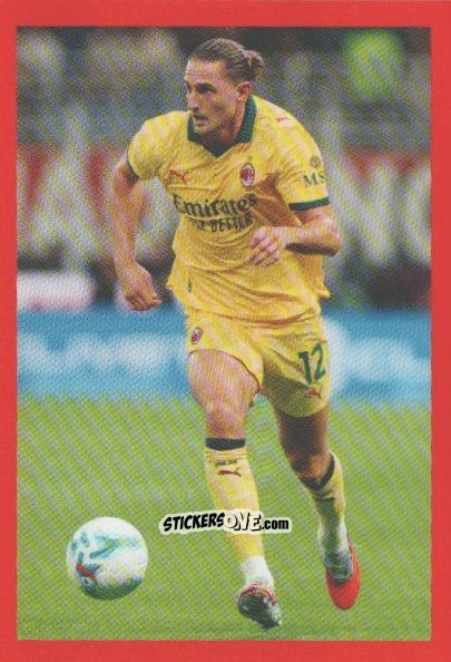 Cromo Adrien Rabiot - A.C. Milan 2025-2026
 n. 132 - Euro Publishing