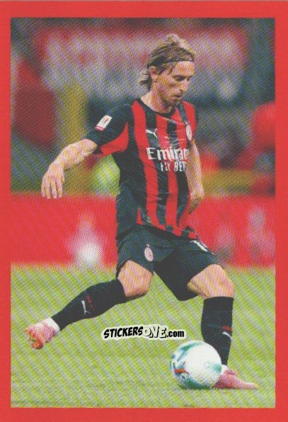 Cromo Luka Modric - A.C. Milan 2025-2026
 n. 137 - Euro Publishing