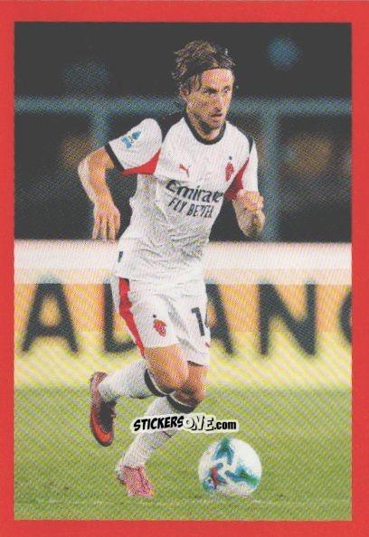 Cromo Luka Modric - A.C. Milan 2025-2026
 n. 141 - Euro Publishing