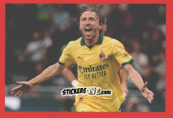 Cromo Luka Modric - A.C. Milan 2025-2026
 n. 142 - Euro Publishing