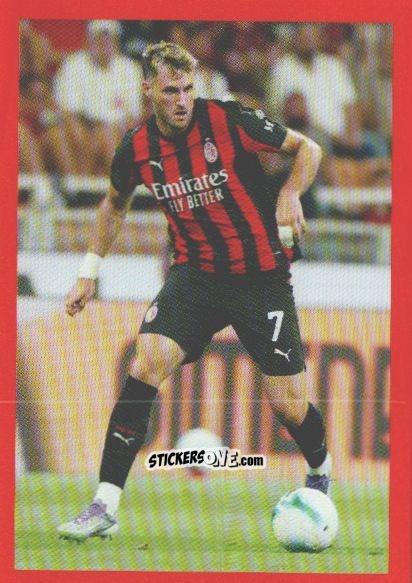 Sticker Santiago Jimenez - A.C. Milan 2025-2026
 n. 161 - Euro Publishing