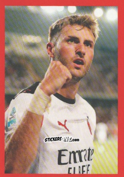 Cromo Santiago Jimenez - A.C. Milan 2025-2026
 n. 165 - Euro Publishing