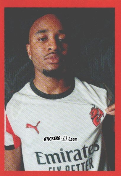 Sticker Esultanza (Leao, Pulisic, Nkunku) - A.C. Milan 2025-2026
 n. 178 - Euro Publishing