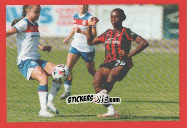Sticker Milan Woman - A.C. Milan 2025-2026
 n. 186 - Euro Publishing