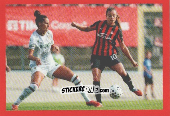 Sticker Milan Woman - A.C. Milan 2025-2026
 n. 187 - Euro Publishing