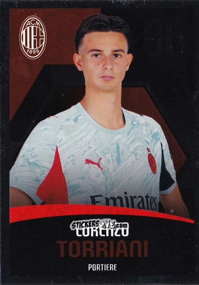 Cromo Lorenzo Torriani - A.C. Milan 2025-2026
 n. M4 - Euro Publishing