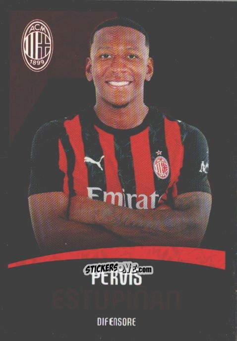 Cromo Pervis Estupinan - A.C. Milan 2025-2026
 n. M5 - Euro Publishing