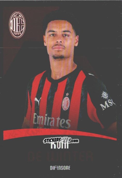 Figurina Koni De Winter - A.C. Milan 2025-2026
 n. M6 - Euro Publishing