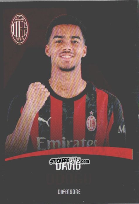 Figurina David Odogu - A.C. Milan 2025-2026
 n. M9 - Euro Publishing