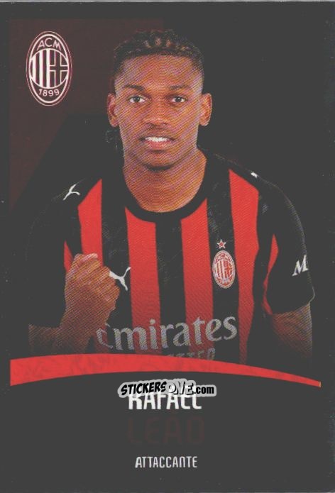 Cromo Rafael Leao - A.C. Milan 2025-2026
 n. M22 - Euro Publishing
