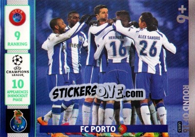 Figurina FC Porto - UEFA Champions League 2014-2015. Adrenalyn XL n. UE013 - Panini