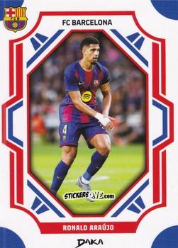 Cromo Ronald Araújo - Fc Barcelona 2025-2026 Top Audience
 n. FCB-14-B - DAKA