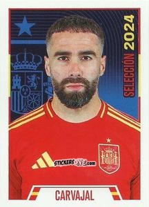 Sticker Carvajal - Jugon Seleccion Espana 2024
 n. 2 - Panini