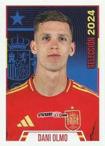 Sticker Dani Olmo - Jugon Seleccion Espana 2024
 n. 14 - Panini