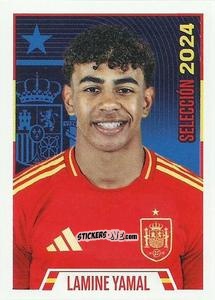 Sticker Lamine Yamal - Jugon Seleccion Espana 2024
 n. 27 - Panini