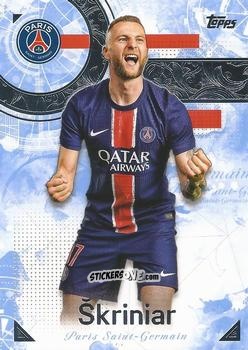 Figurina Milan Škriniar - Exhibition Paris Saint-Germain 2024-2025
 n. 12 - Topps
