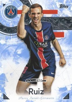 Cromo Fabían Ruiz - Exhibition Paris Saint-Germain 2024-2025
 n. 15 - Topps