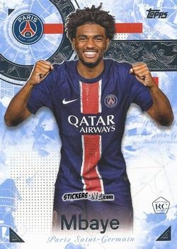 Cromo Ibrahim Mbaye - Exhibition Paris Saint-Germain 2024-2025
 n. 17 - Topps
