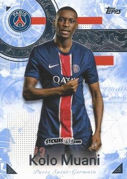 Sticker Randal Kolo Muani - Exhibition Paris Saint-Germain 2024-2025
 n. 23 - Topps